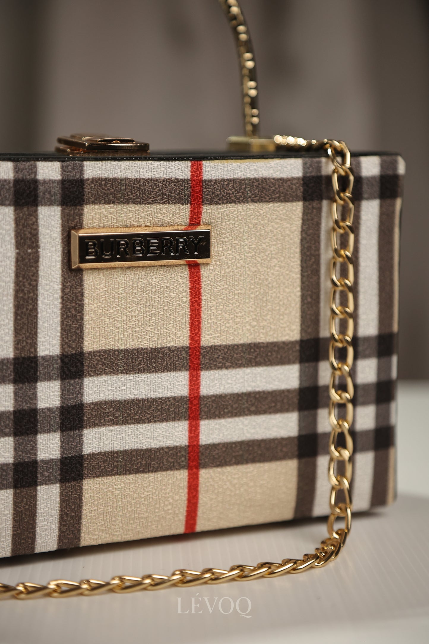 Burberry Black Edged Clutch