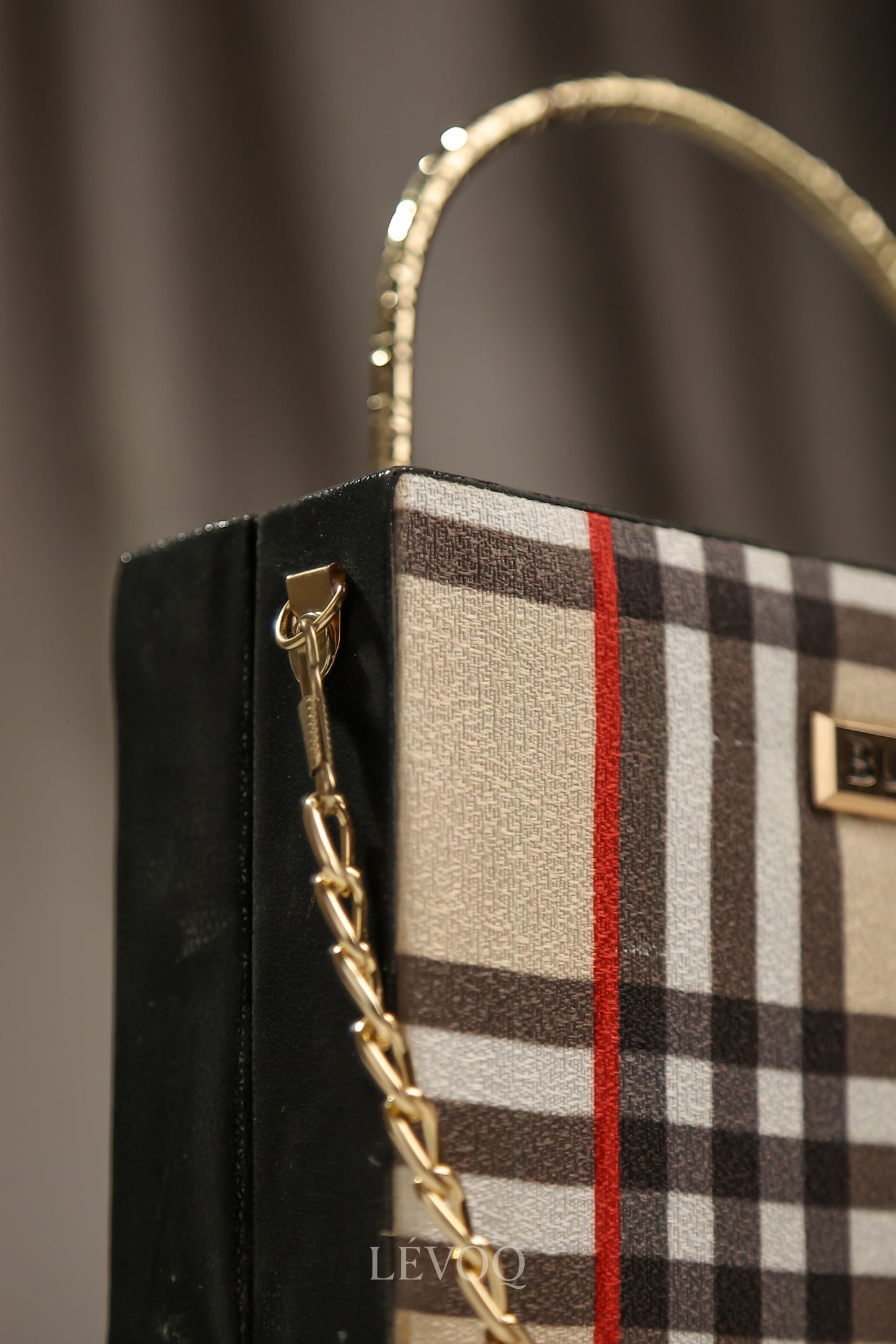Burberry Black Edged Clutch
