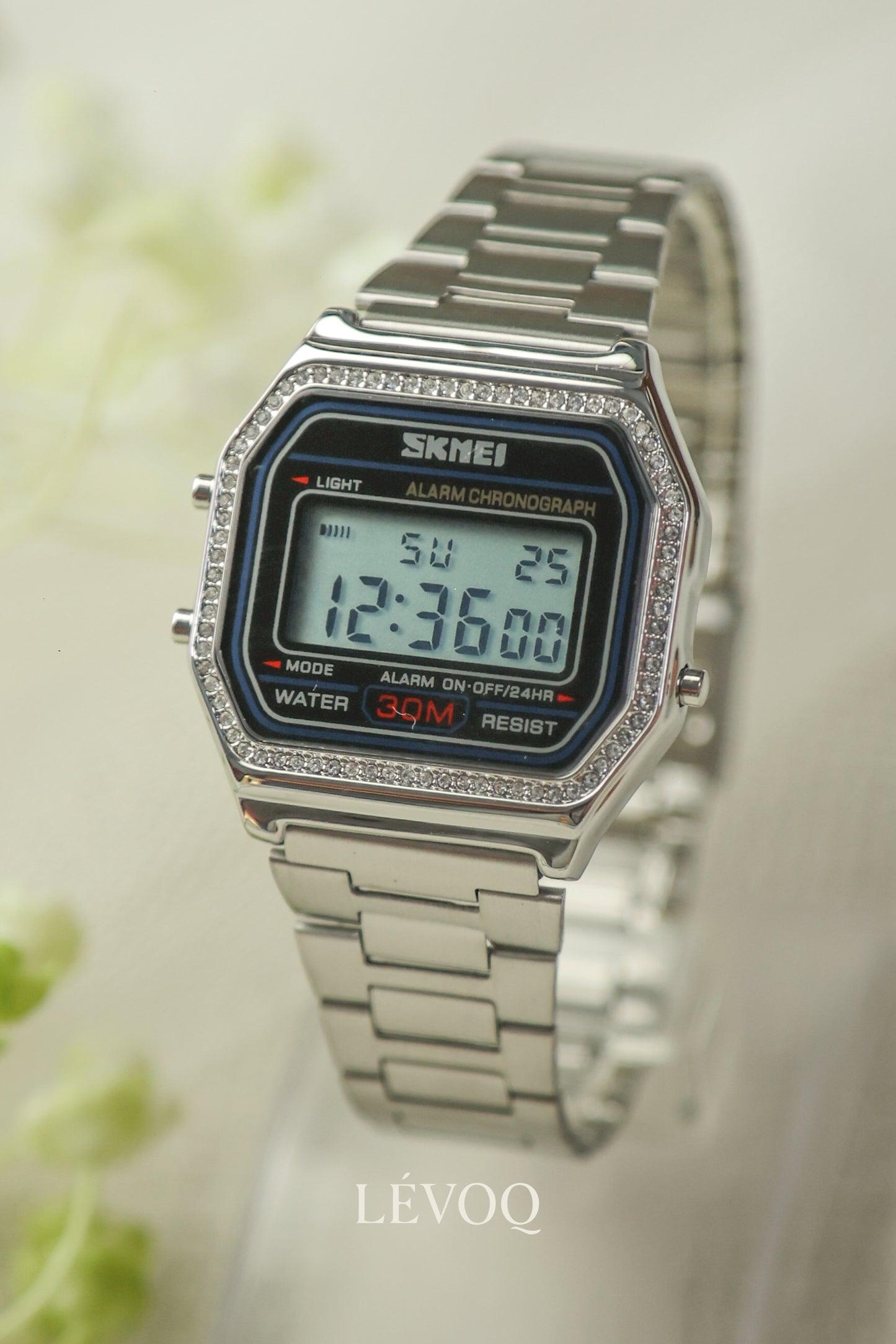 Skmei Digital Silver