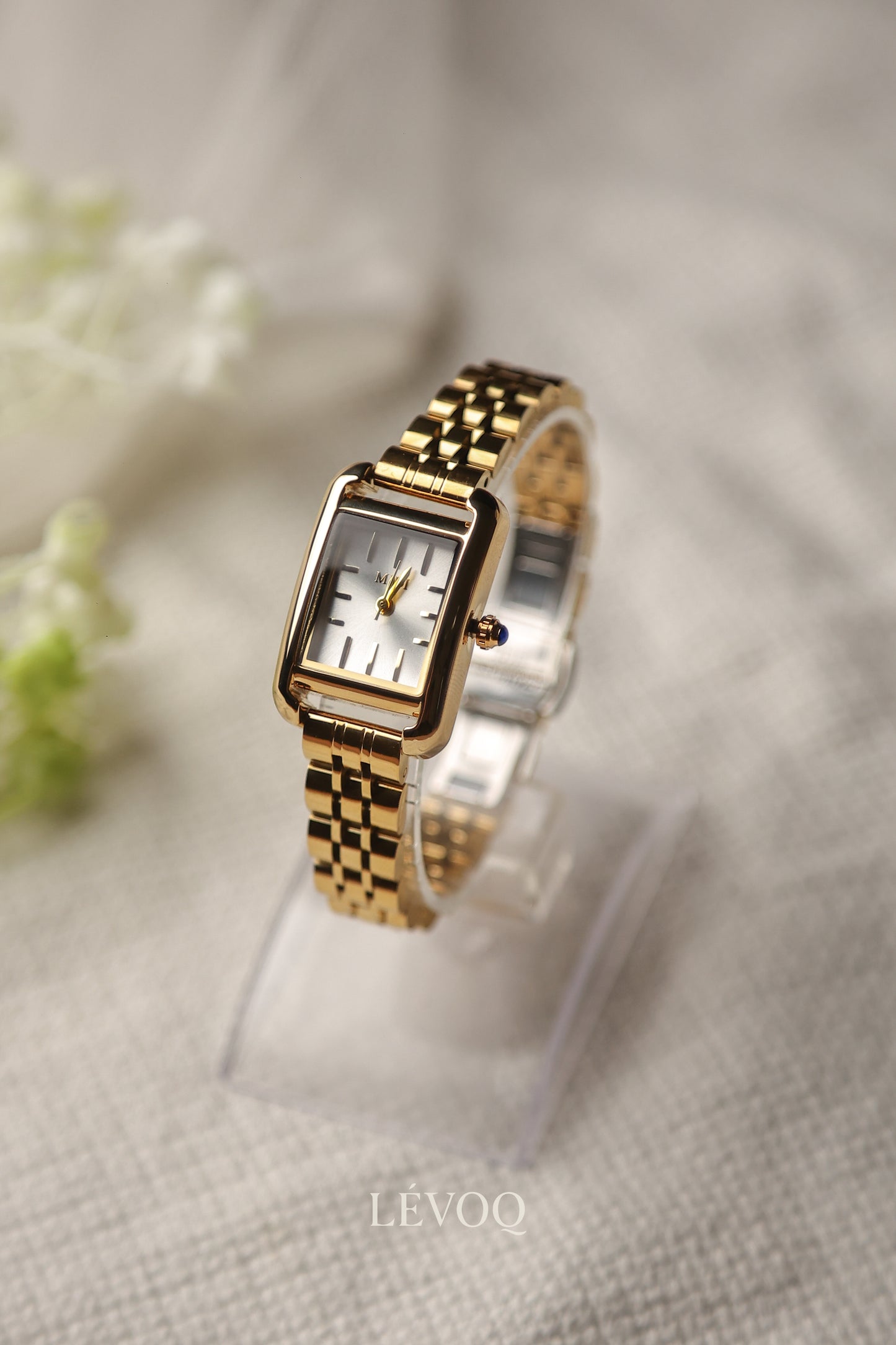 Midi Squared White Dial