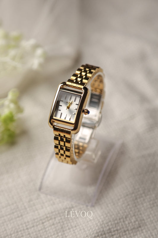 Midi Squared White Dial