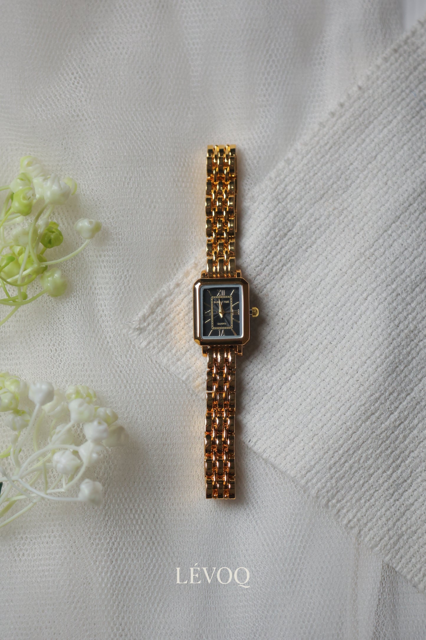 Bubble Roman Gold Black