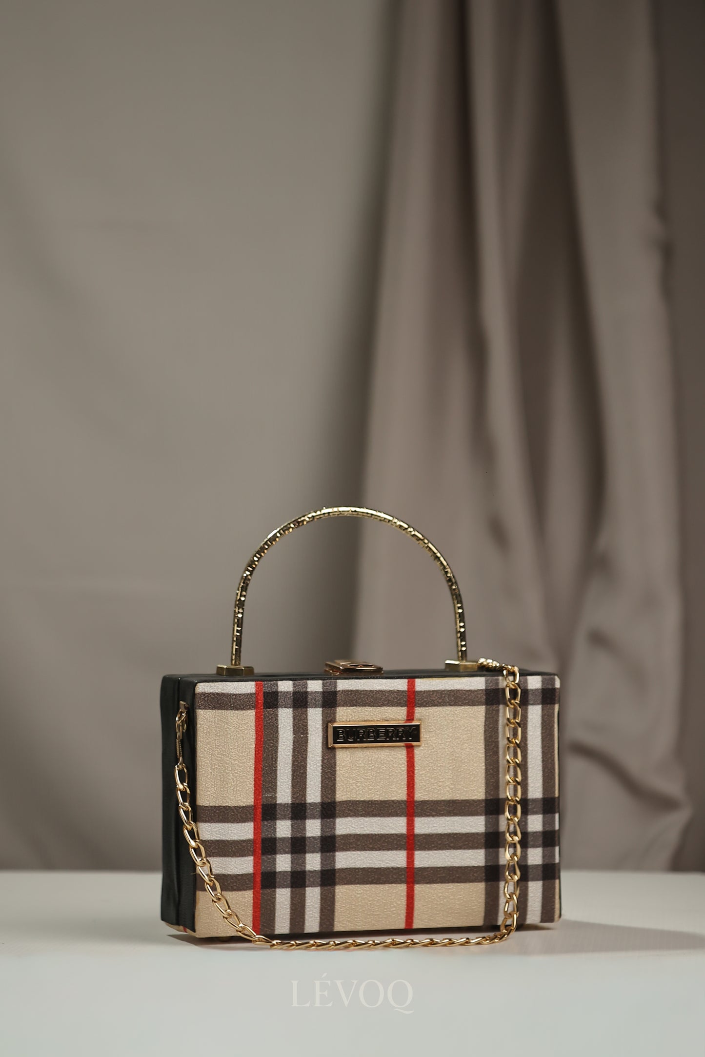 Burberry Black Edged Clutch