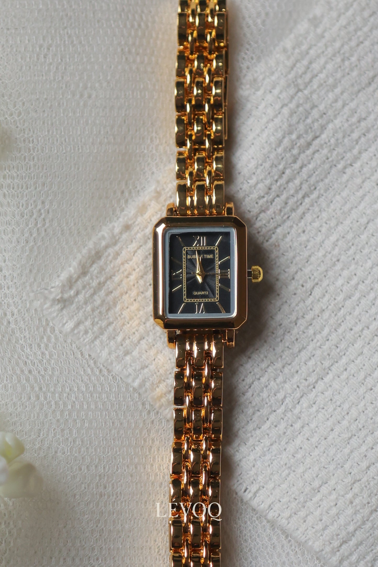 Bubble Roman Gold Black