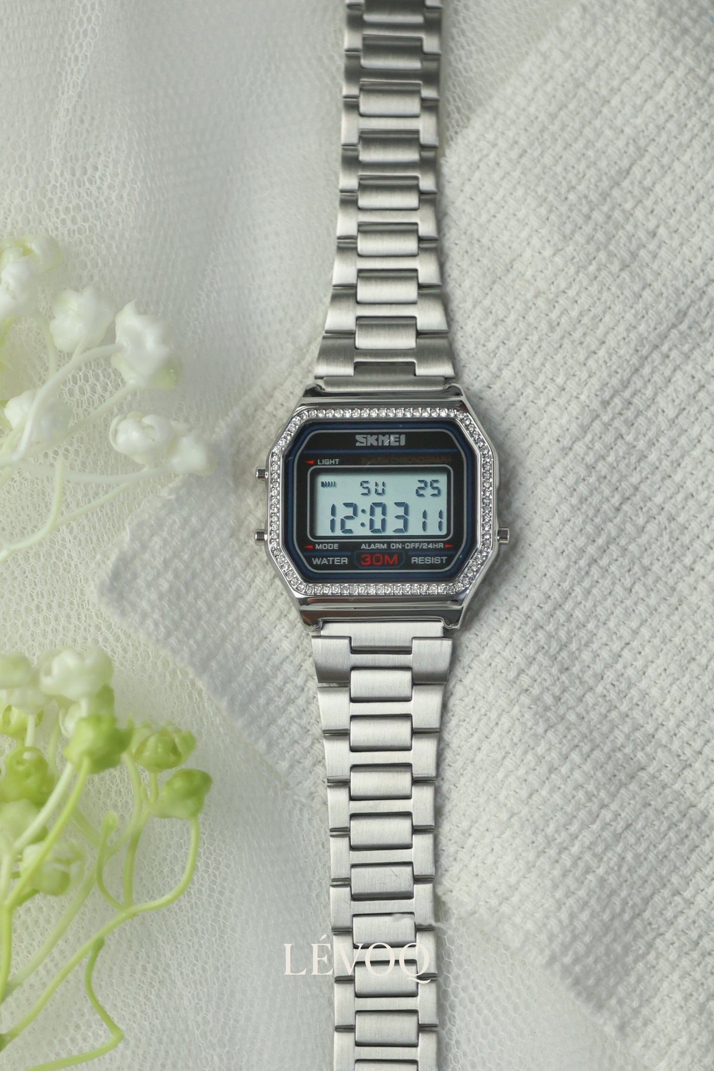 Skmei Digital Silver