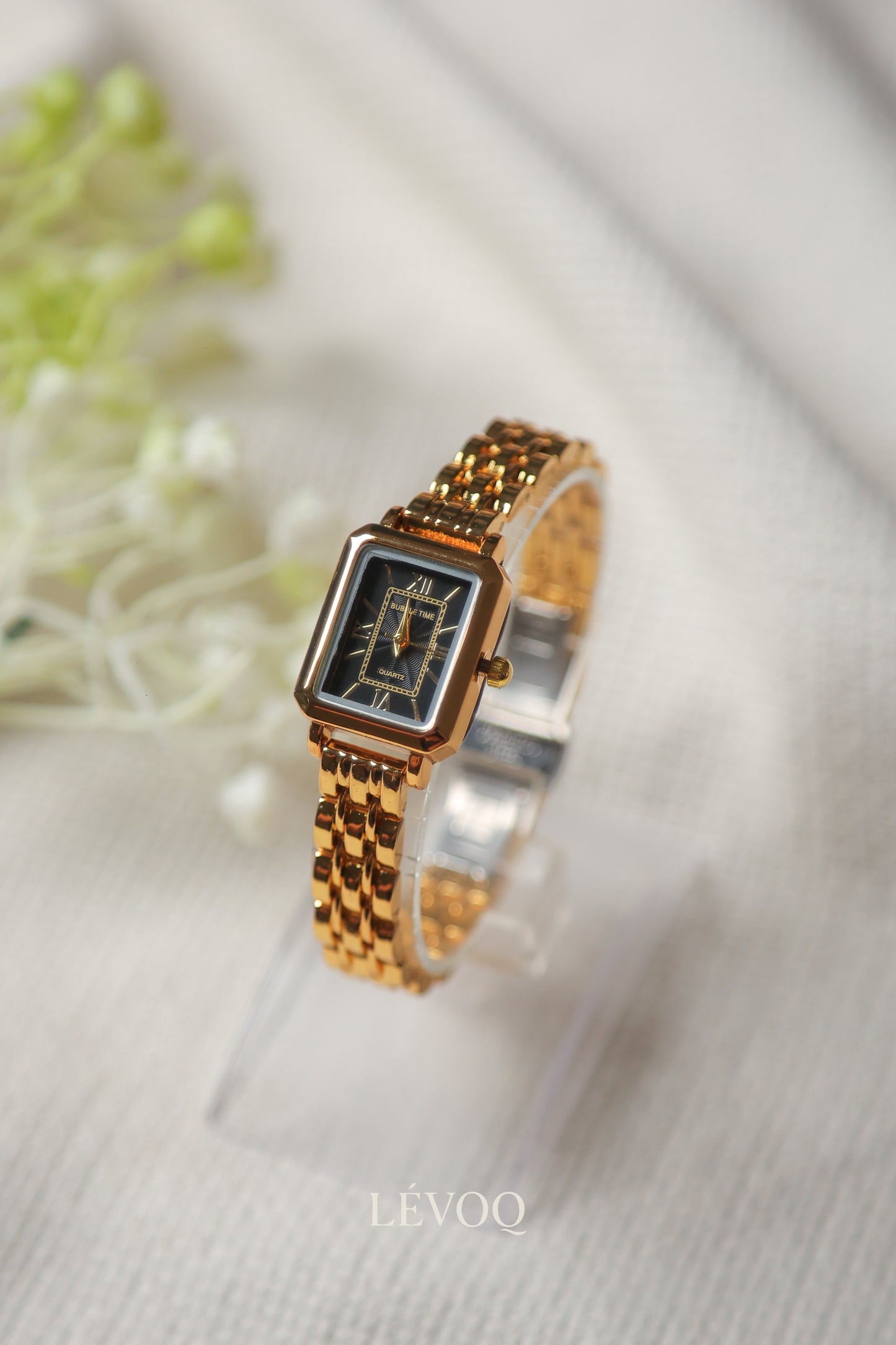 Bubble Roman Gold Black