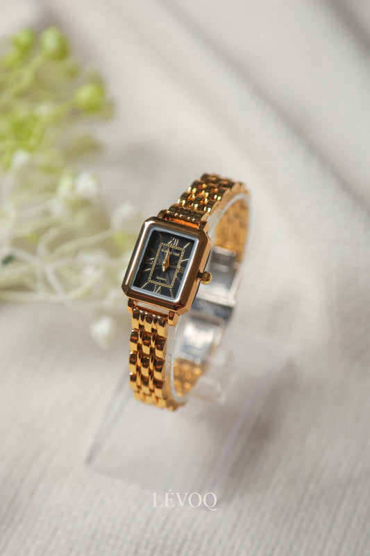 Bubble Roman Gold Black