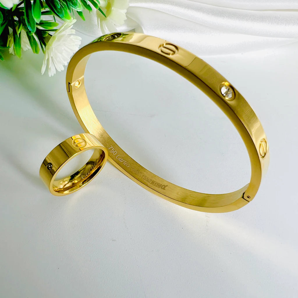 Cartier Bangle & Ring Set
