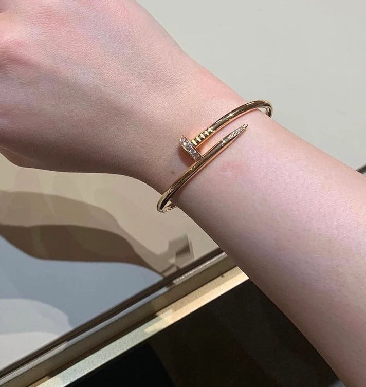 Nail Stoned Bangle